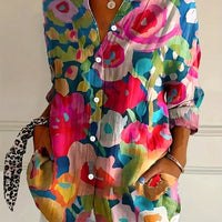 Nika | Bunte Bluse mit verspieltem Print