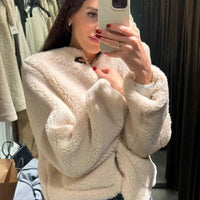 Osoria™ | Frühling-Fleecejacke mit O-Kragen