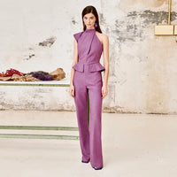 Amber™ | Damen Jumpsuit mit Solid Halter Taille