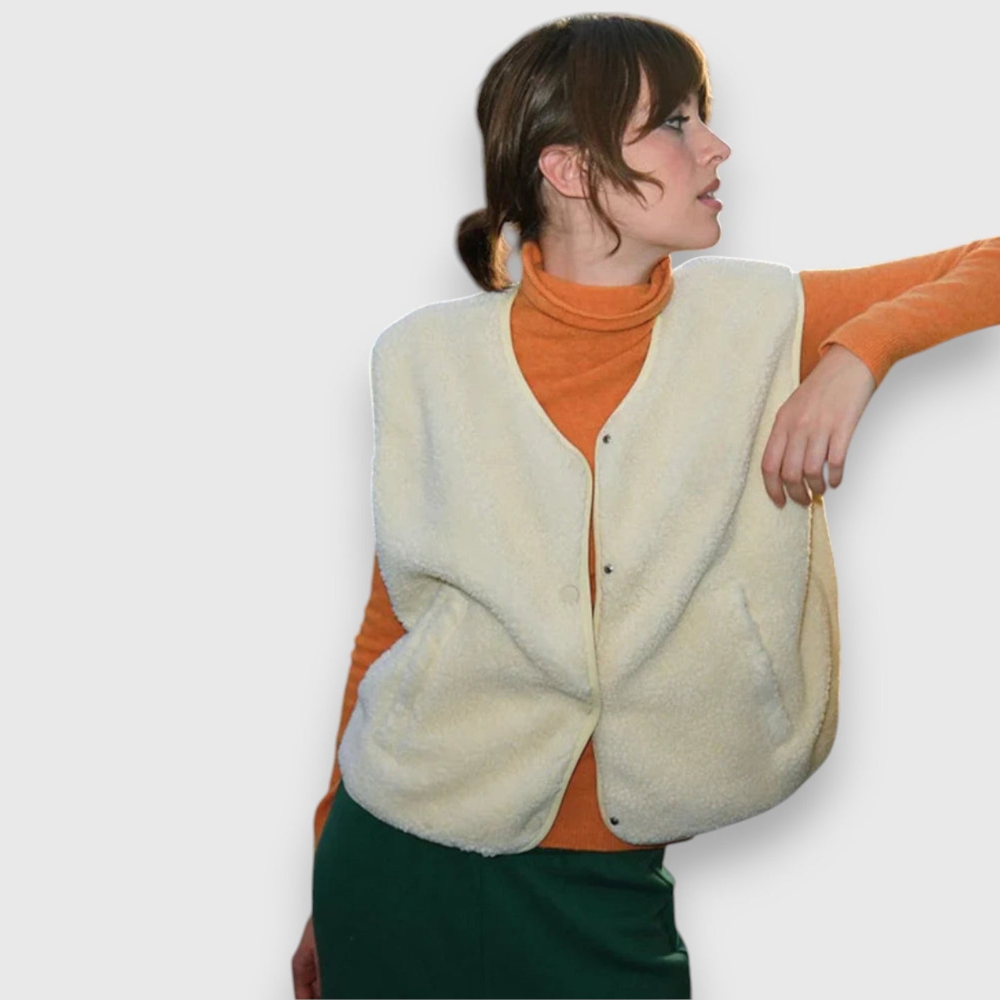 Kristha | Lässige Fleeceweste für den Alltag