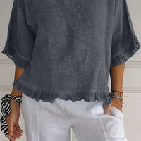 Quinn | elegantes Leinenoberteil für entspannte Tage