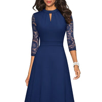 Valentina | Elegantes klassisches Spitzenkleid