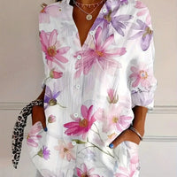 Nika | Bunte Bluse mit verspieltem Print