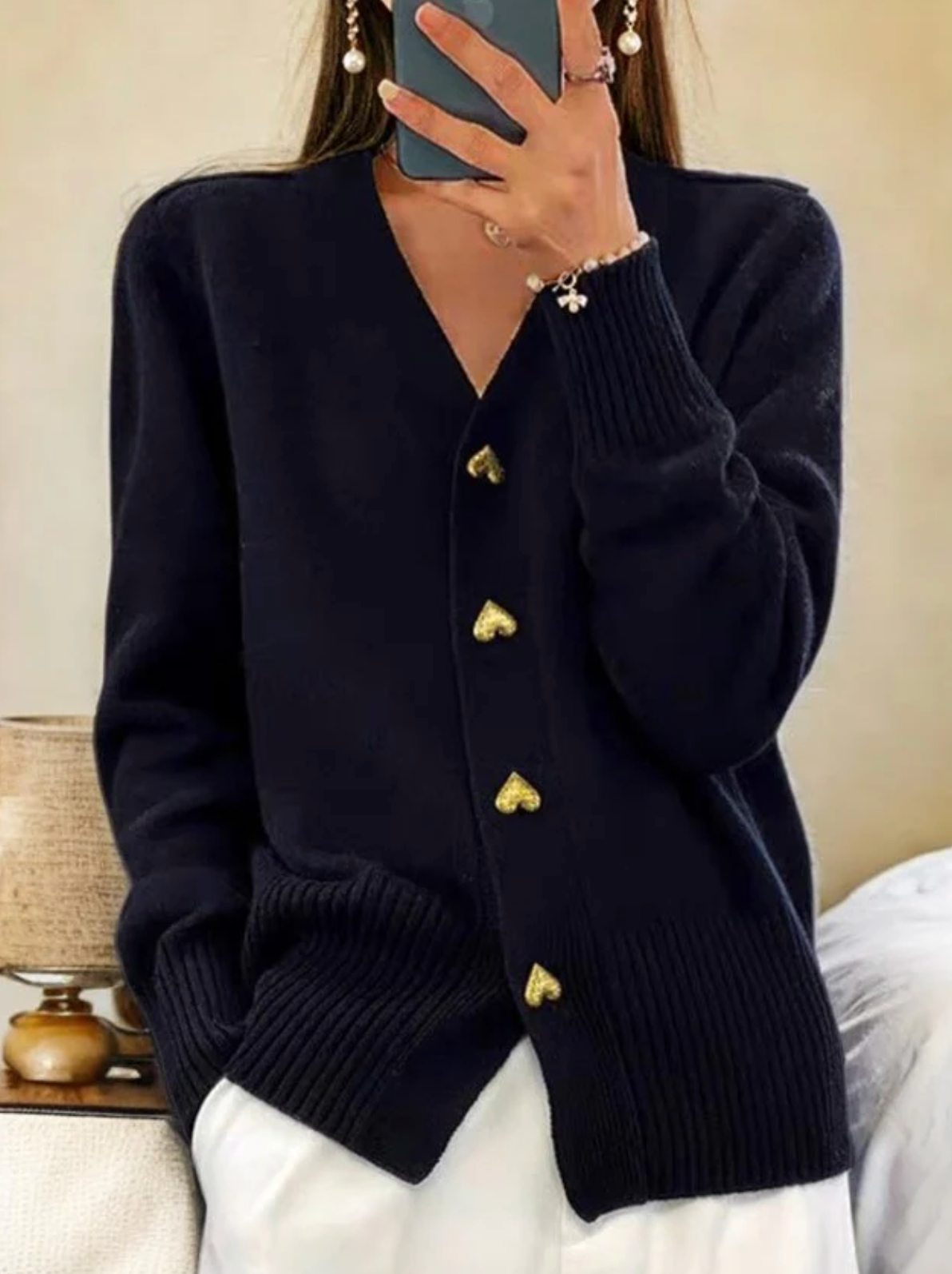 Maristella | Elegante HeartKnits Strickjacke