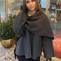 Leona™ - Kuscheliger Mantel mit integriertem Schal