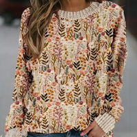 Lola™ | Bequemer geblümter Pullover