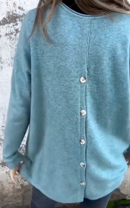 Gia™ | Bequemer Langärmeliger Pullover für Alltag und Freizeit