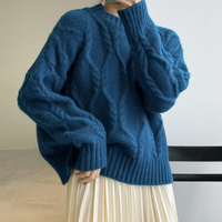 Fiona™ | Oversize Strickpullover mit Fledermausärmeln