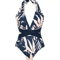 Tate | Halter-Badeanzug und Maxirock-Set