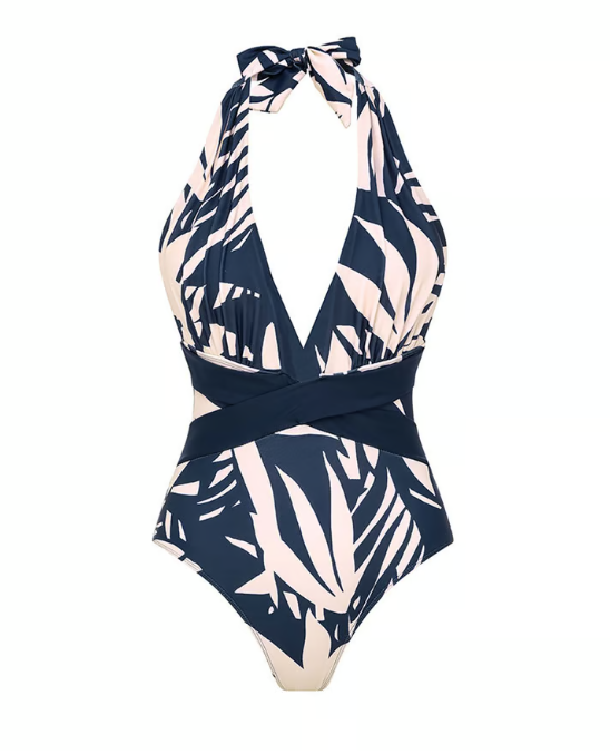 Tate | Halter-Badeanzug und Maxirock-Set