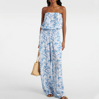 Rora | Set aus Kleid, Jumpsuit, Badeanzug und Rock mit passendem Druck