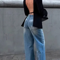 Iya | Sexy rückenfreier Blazer