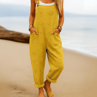 Mery | Strukturierter Blumen-Overall