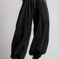 Jane™ | Hoch taillierte Baumwollhose für Damen