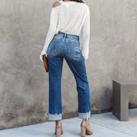 Thelma | Klassische Straight-Leg-Jeans