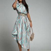 Doja | Elegantes Midikleid im Tulpenschick