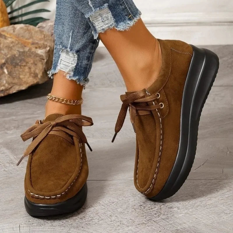 Payle | Wildleder-Schnürschuhe mit rutschfester Sohle