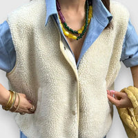 Kristha | Lässige Fleeceweste für den Alltag