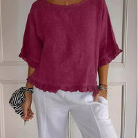 Quinn | elegantes Leinenoberteil für entspannte Tage