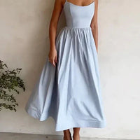 Novah | feminines Kleid mit dünnen Spaghettiträgern