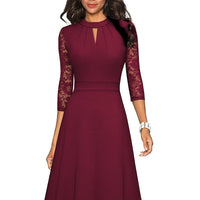 Valentina | Elegantes klassisches Spitzenkleid