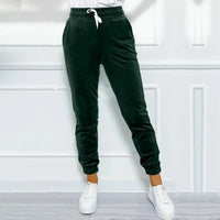 Mae | Bequeme Velours-Joggpants für Damen