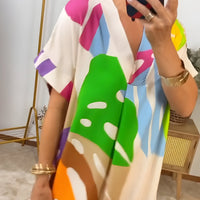 Jolie | trendiges farbiges Freizeitkleid für besondere Anlässe