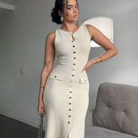 Noelle | Bequemes langes Kleid für den Alltag