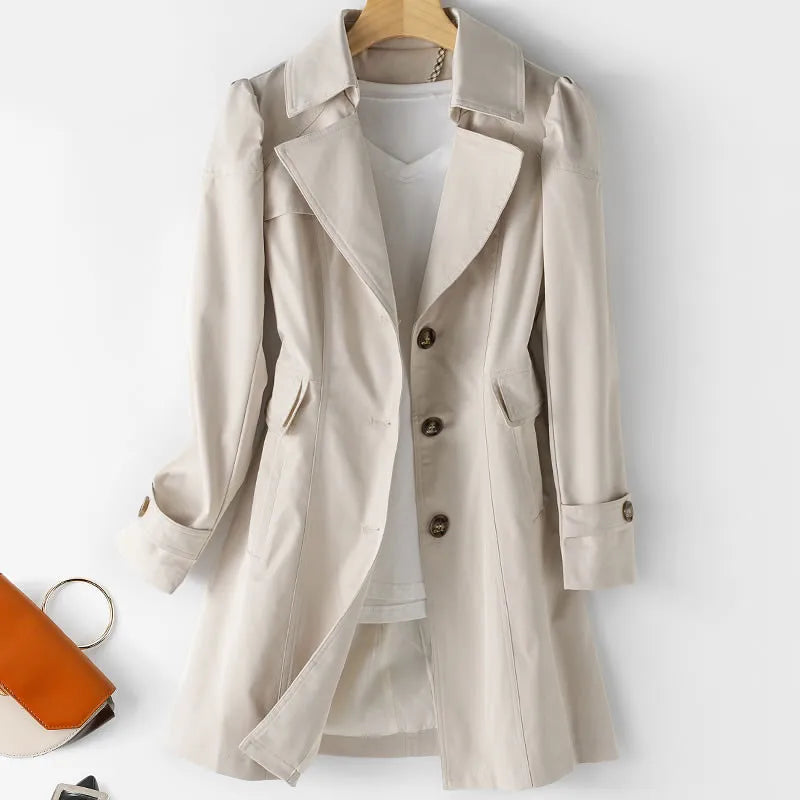 Lalaine | Zeitloser Chic-Trenchcoat für jede Saison