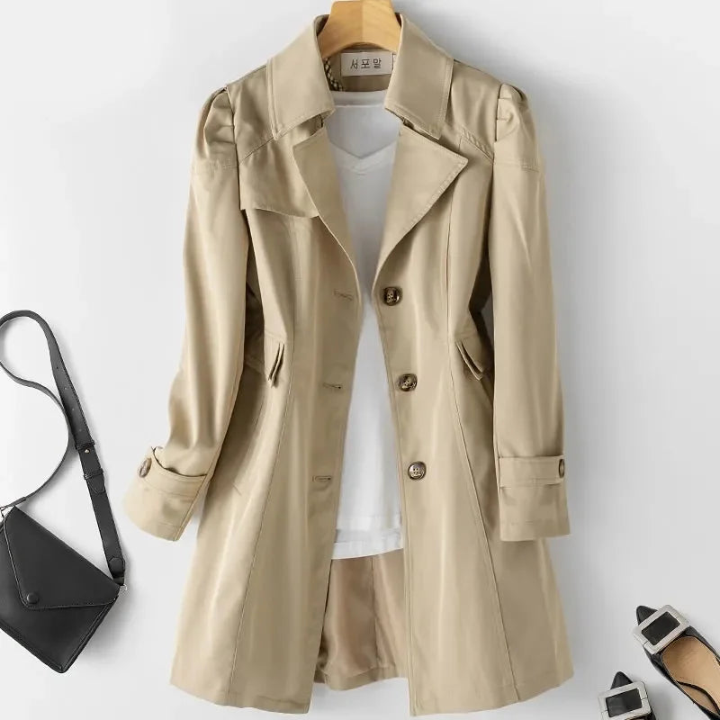 Lalaine | Zeitloser Chic-Trenchcoat für jede Saison