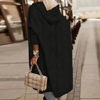 Maselia | Lange Damen-Strickjacke