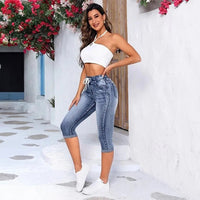 Estrella | Lässige Blue Jeanshose für Frauen