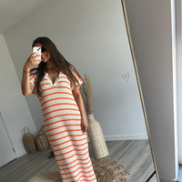 Isa | Luftiges Kleid in Orange