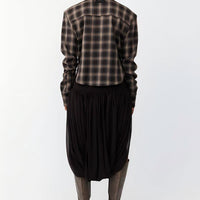 Alessandra | Damenbluse, kariert & modern