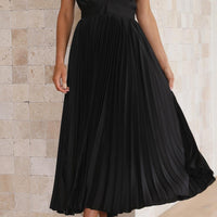 Camille | Stilvolles plissiertes Kleid für den Abend