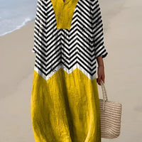 Ailani | elegantes Maxikleid, schmeichelnde Passform.