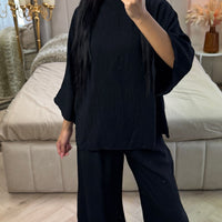 Rossi | Weite Hosen und Oberteil mit weiten Ärmeln