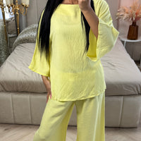 Rossi | Weite Hosen und Oberteil mit weiten Ärmeln