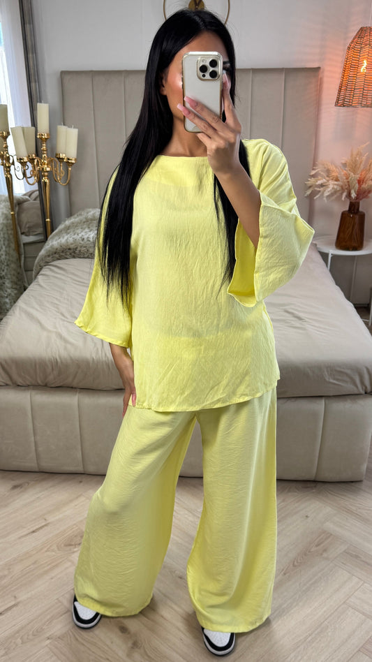 Rossi | Weite Hosen und Oberteil mit weiten Ärmeln