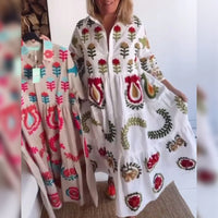 Zia | Kleid mit floralem Grafikdruck