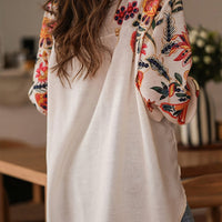 Madeline | feminines Blumenhemd für den Sommer