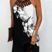 Athena | Lässiges Neckholder-Freizeitkleid für Damen