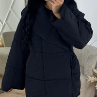 Melva | Steppjacke mit Bindegürtel