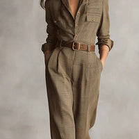 Zoey™ | Stilvoller Overall mit Karomuster