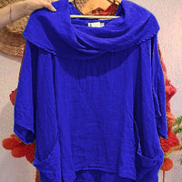 Fatima | Bequemes, lässiges Damen-Top mit Taschen