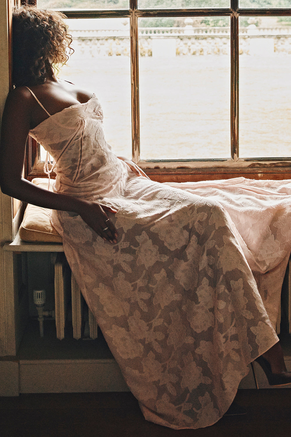 Sadie | Langes ärmelloses Kleid mit klassischem Design