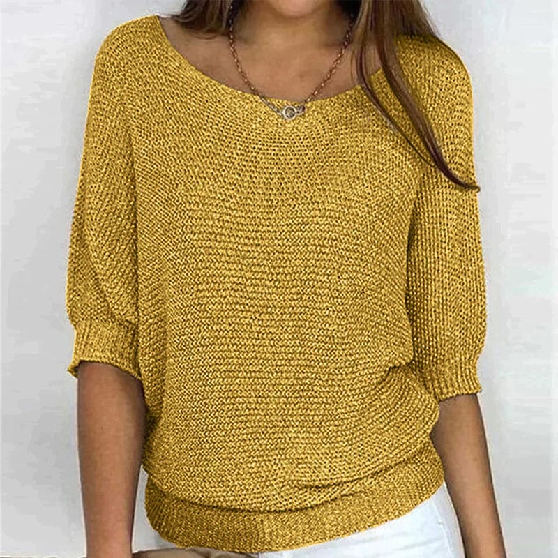 Trina | Bequemer Feinstrickpullover