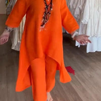 Liana | Eleganter Freizeitanzug aus Naturleinen