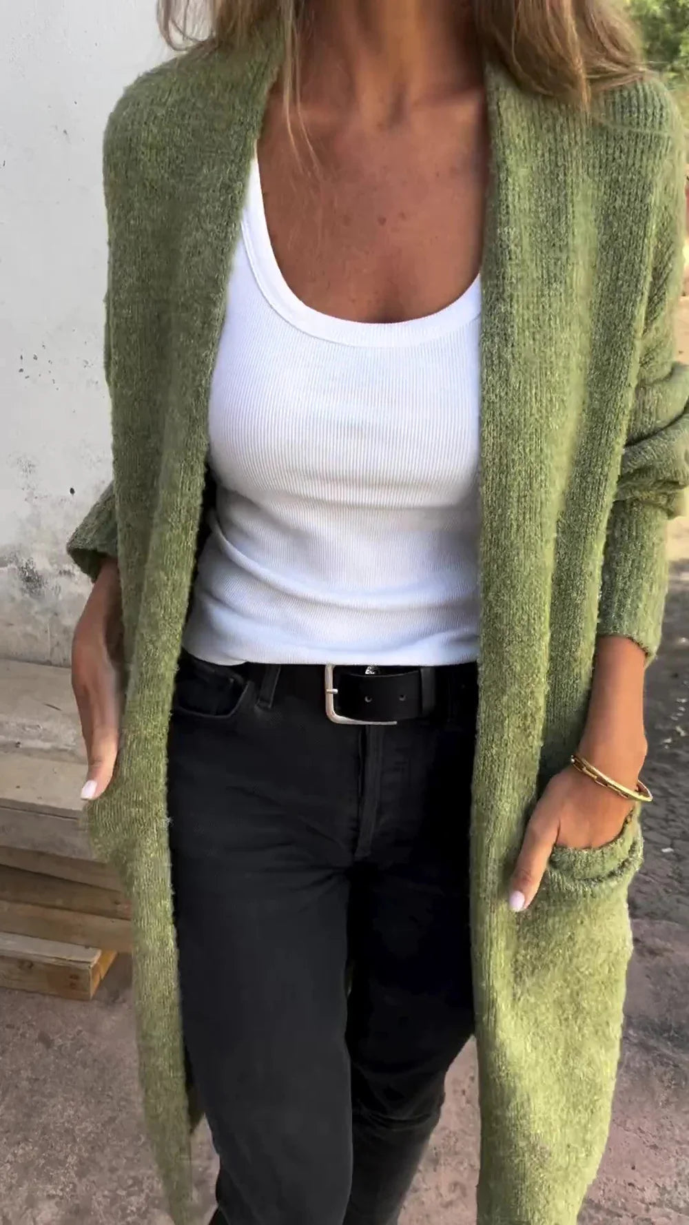 Helena™ | Kuscheliger Strickmantel