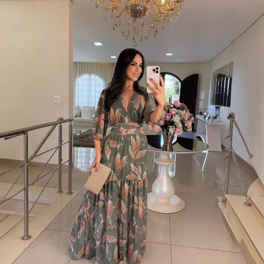 Bethany | luftiges Sommerkleid in Midi-Länge